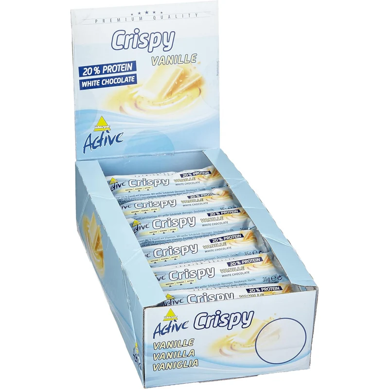Inko Active Crispy Riegel Box 24x 35g Riegel