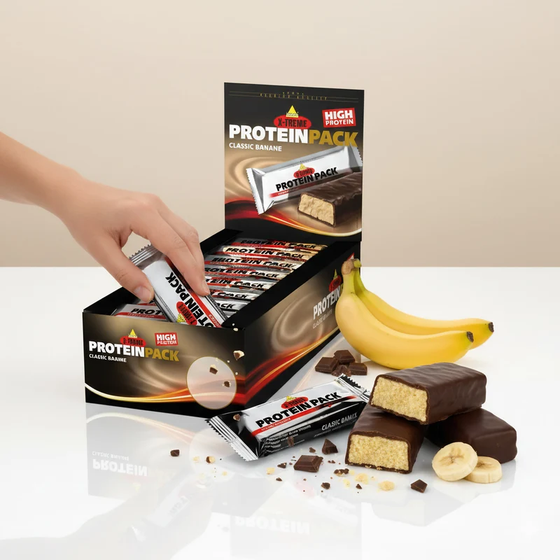INKO X-TREME Protein Pack 32%, 24x35g Riegel pro BOX