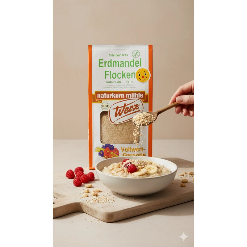 Werz Bio Erdmandel Flocken glutenfrei - 250g