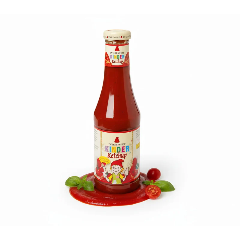 Zwergenwiese Bio Kinder Ketchup mit Apfelsüße, 500ml