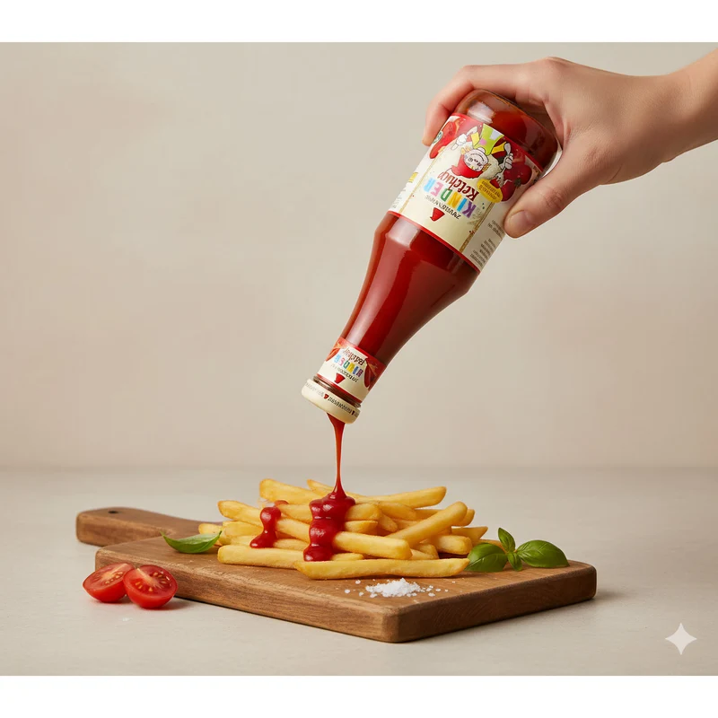 Zwergenwiese Bio Kinder Ketchup mit Apfelsüße, 500ml