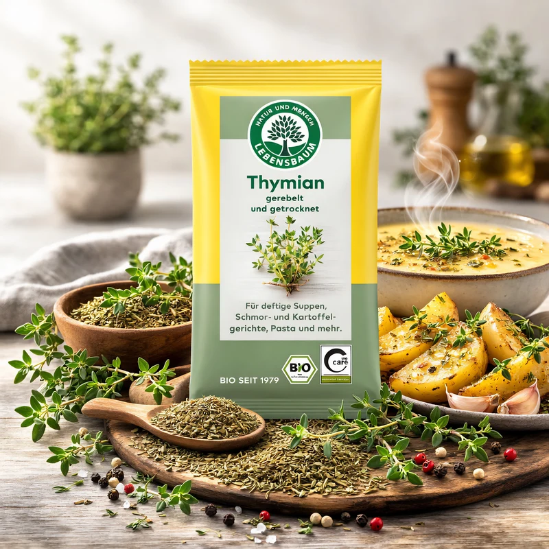 Lebensbaum Bio Thymian gerebelt 20g