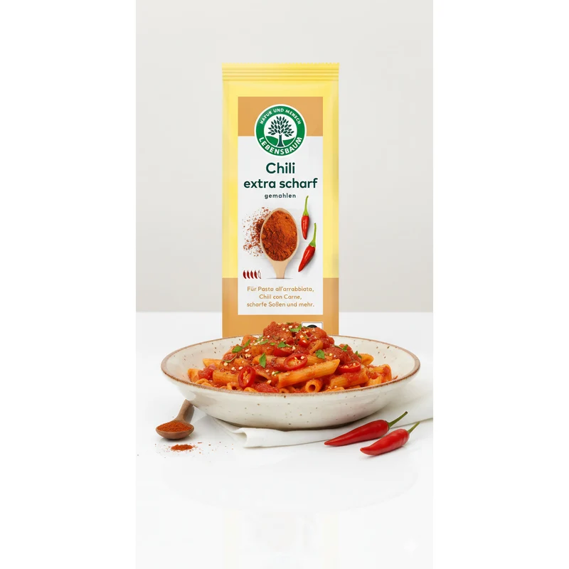 Lebensbaum Bio Chili - gemahlen - extra scharf 50g