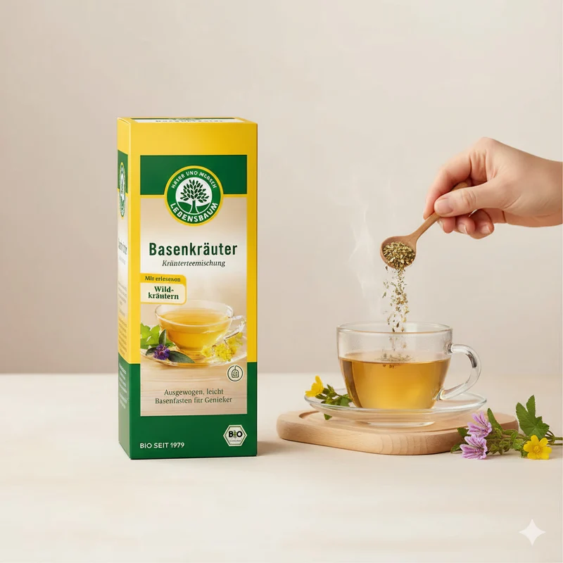 Lebensbaum Bio Basenkräuter Kräutertee Mischung - 60g