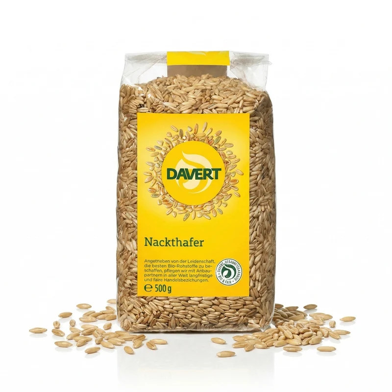 Davert Bio Nackthafer - 500g