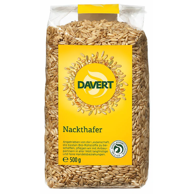 Davert Bio Nackthafer - 500g