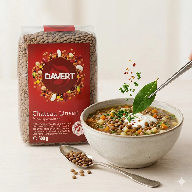 Davert Bio Château Linsen - 500g