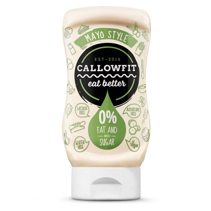 Sauce fettfrei ohne Zuckerzusatz 300ml Flasche von Callowfit