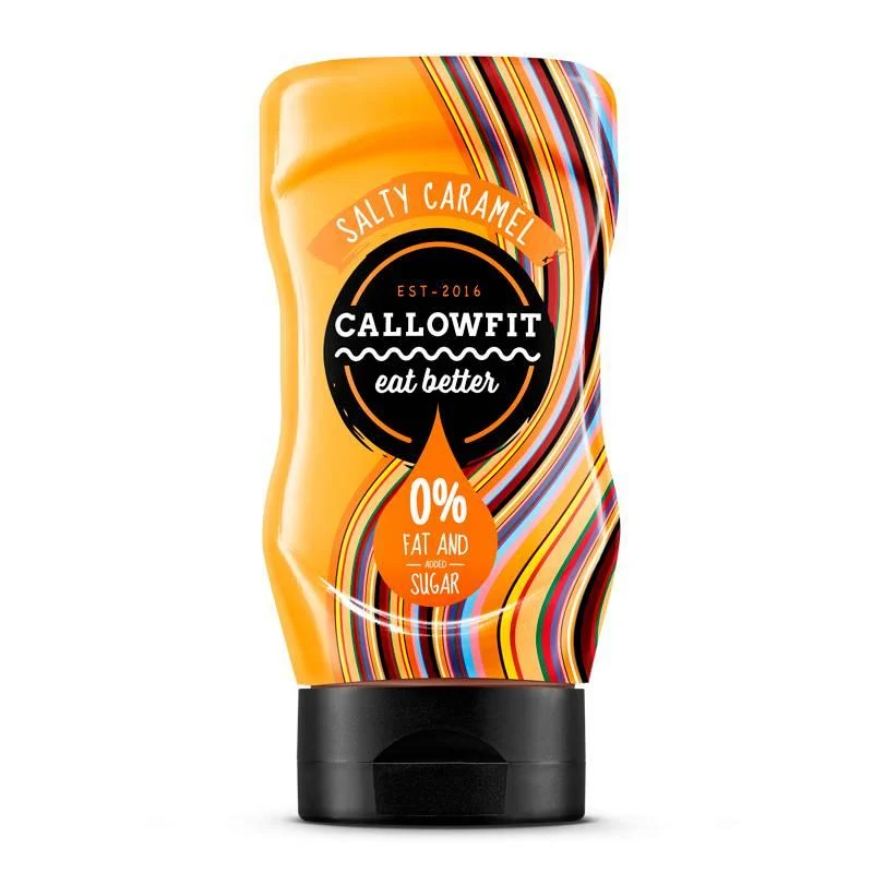 Sauce fettfrei ohne Zuckerzusatz 300ml Flasche von Callowfit