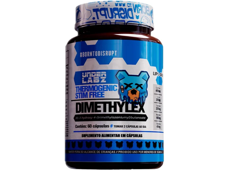 DIMETHYLEX STIM FREE 60CAPS - UNDER LABZ