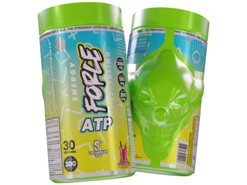 PRÉ - TREINO ATP FORCE ENERGY FRUTAS VERMELHAS 300G - DEMONS LAB