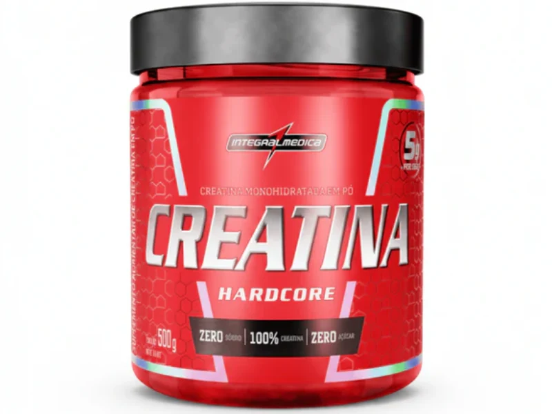CREATINA HARDCORE 500G POTE - INTEGRALMEDICA