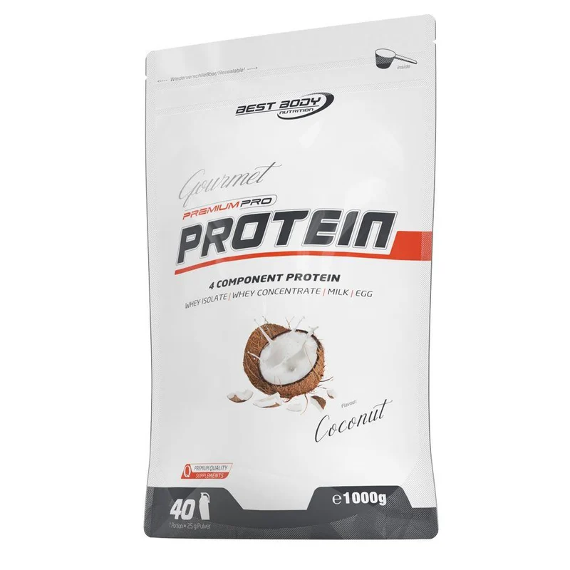 Gourmet Premium Pro Protein 1000g Beutel von Best Body Nutrition