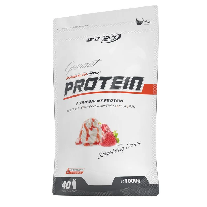 Gourmet Premium Pro Protein 1000g Beutel von Best Body Nutrition