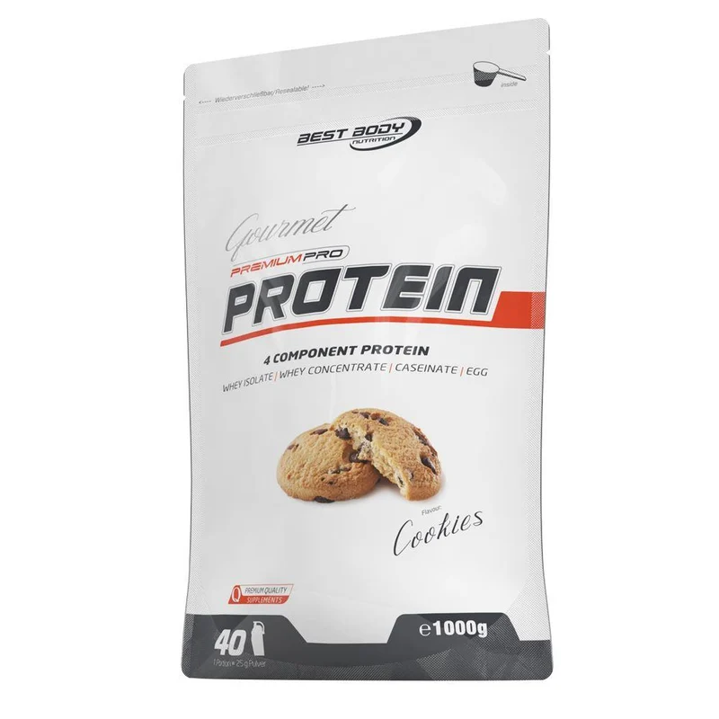 Gourmet Premium Pro Protein 1000g Beutel von Best Body Nutrition