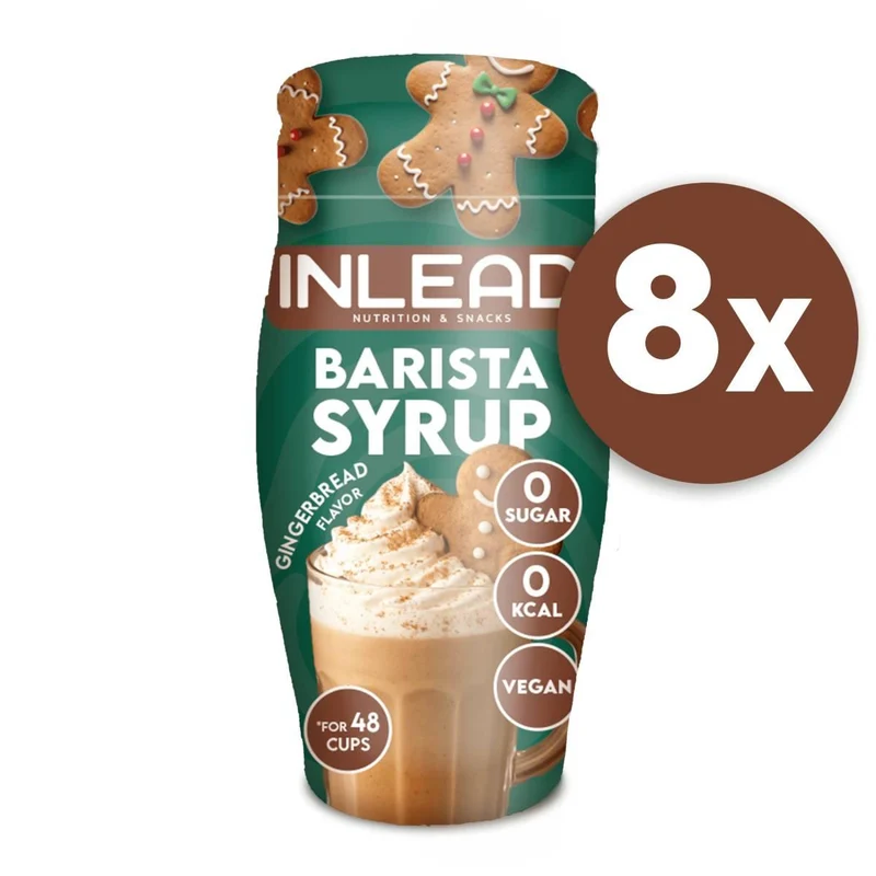 Barista Syrup 8 x 65ml Flasche von Inlead