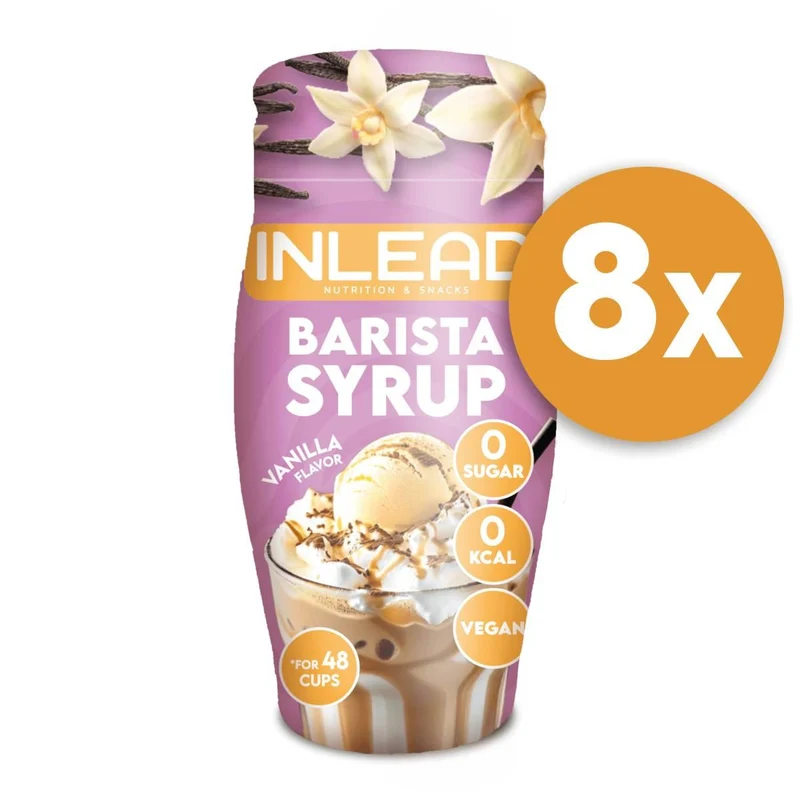 Barista Syrup 8 x 65ml Flasche von Inlead