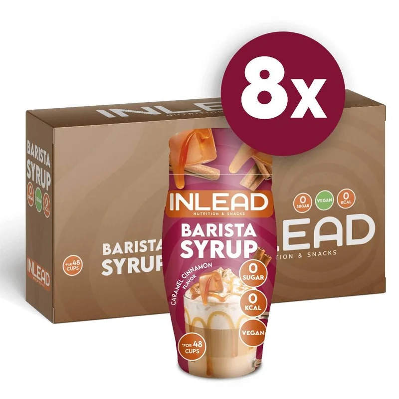 Barista Syrup 8 x 65ml Flasche von Inlead