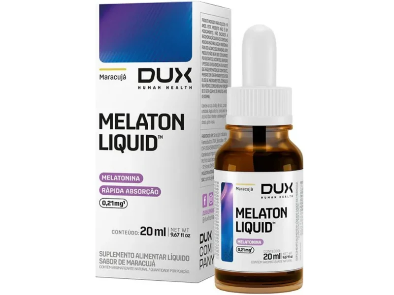MELATONINA MARACUJÁ LÍQUIDA 20ML - DUX