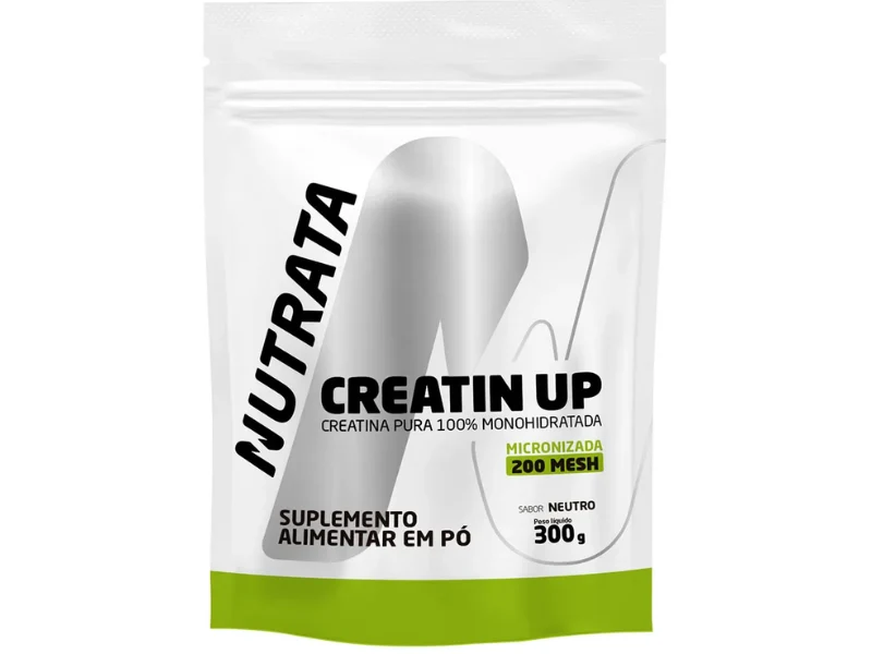CREATINA MONOHIDRATADA 300G REFIL - NUTRATA