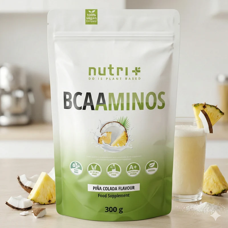 Nutri+ BCAA Aminosäuren Complex hochdosiert 300g