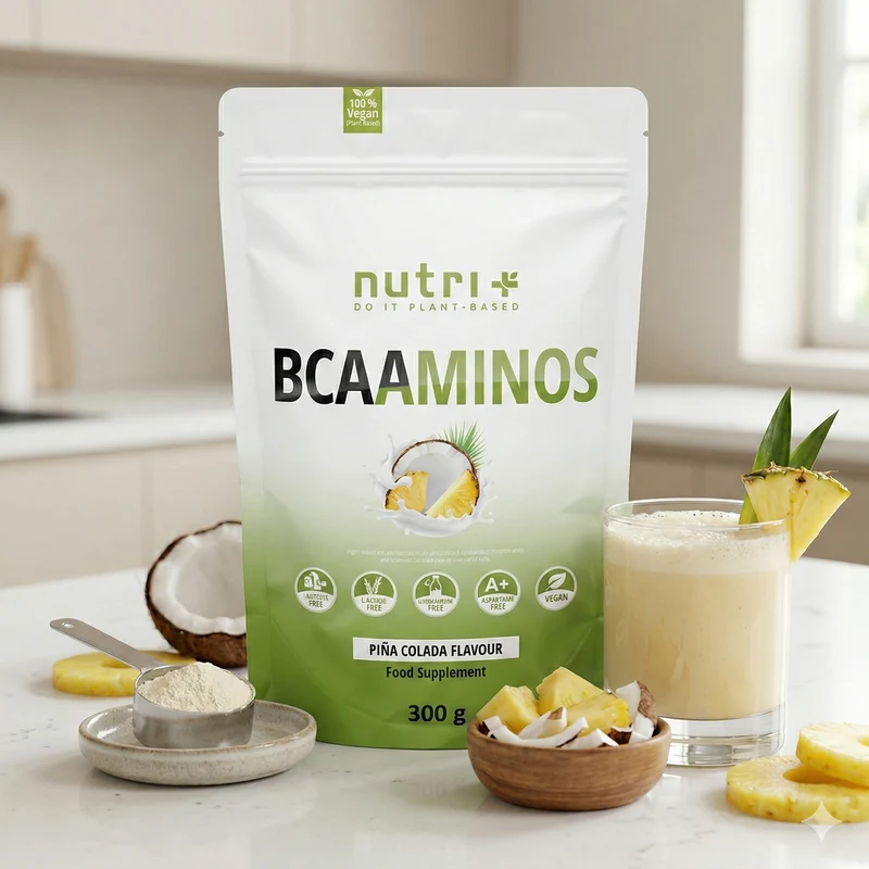 Nutri+ BCAA Aminosäuren Complex hochdosiert 300g