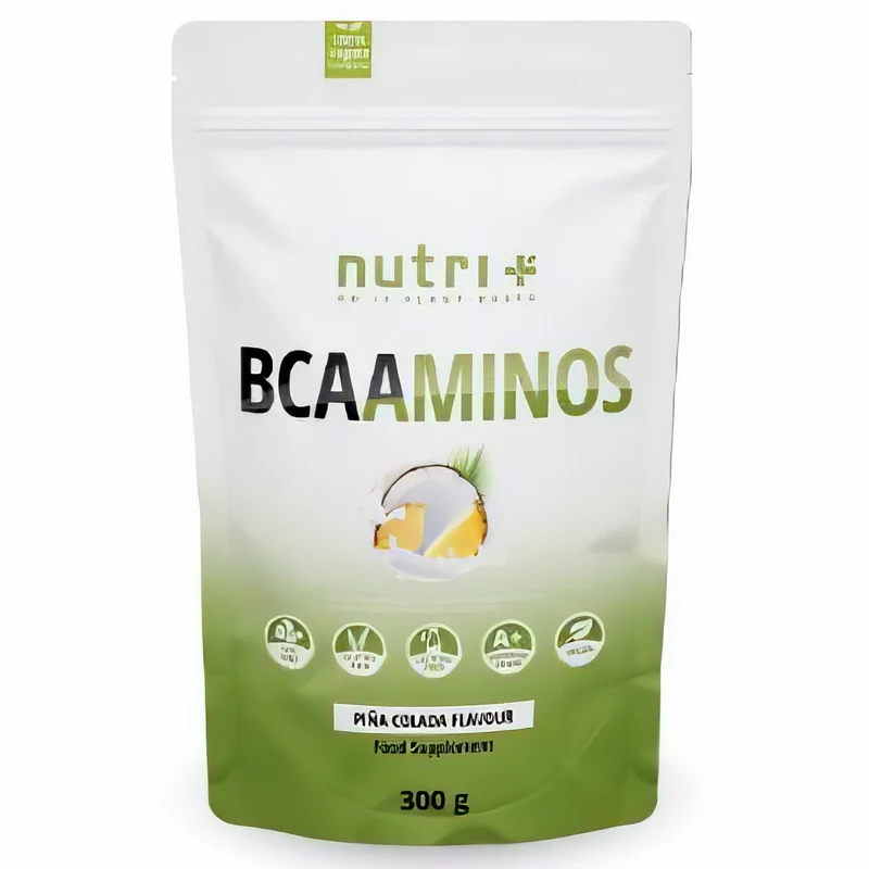 Nutri+ BCAA Aminosäuren Complex hochdosiert 300g