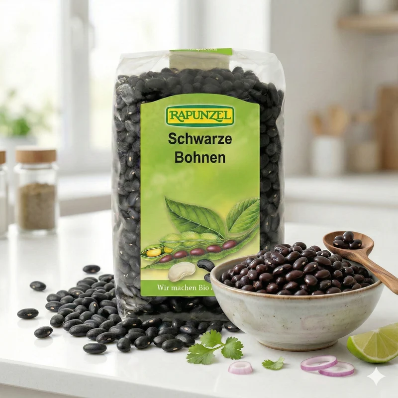 Rapunzel Bio Schwarze Bohnen 500g