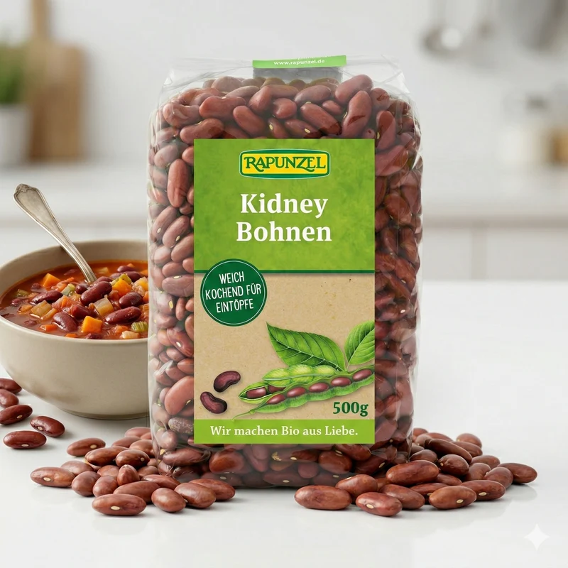 Rapunzel Bio Kidney Bohnen rot 500g