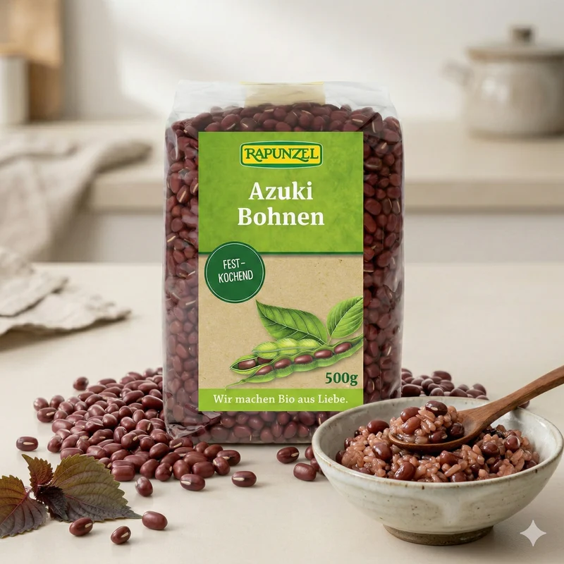 Rapunzel Bio Azukibohnen, 500g