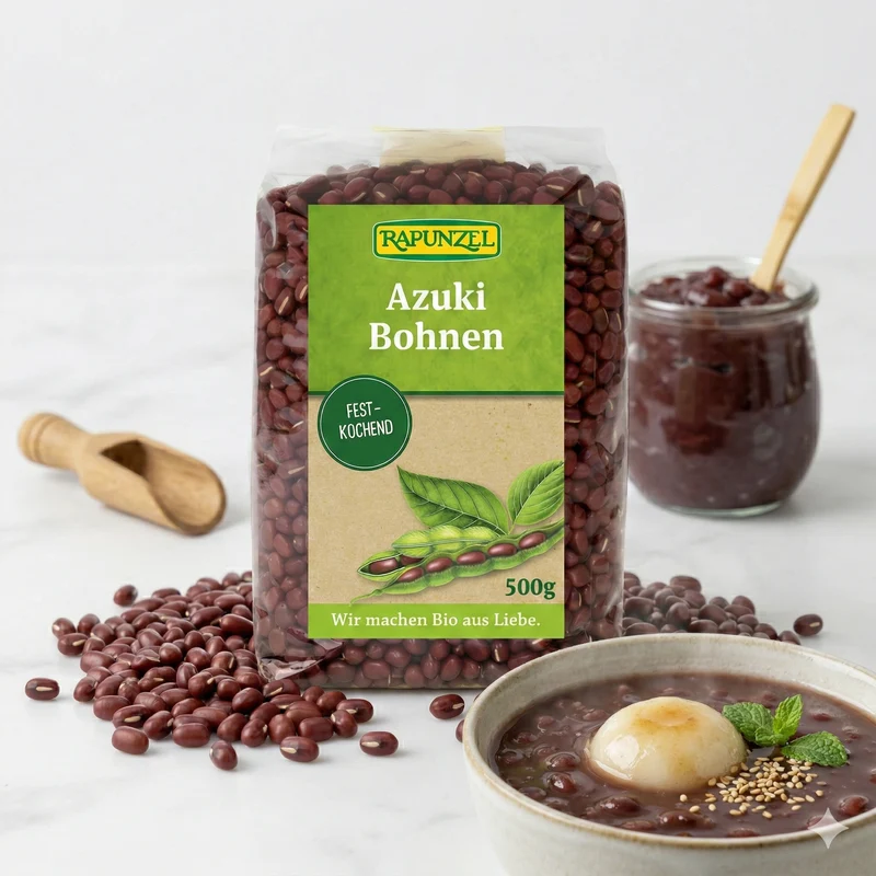 Rapunzel Bio Azukibohnen, 500g