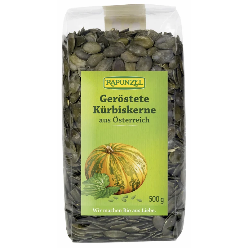 Rapunzel Bio Kürbiskerne geröstet - 500g