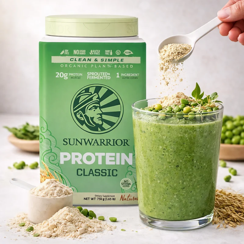 Sunwarrior natürliches Reisprotein - Dose 750g