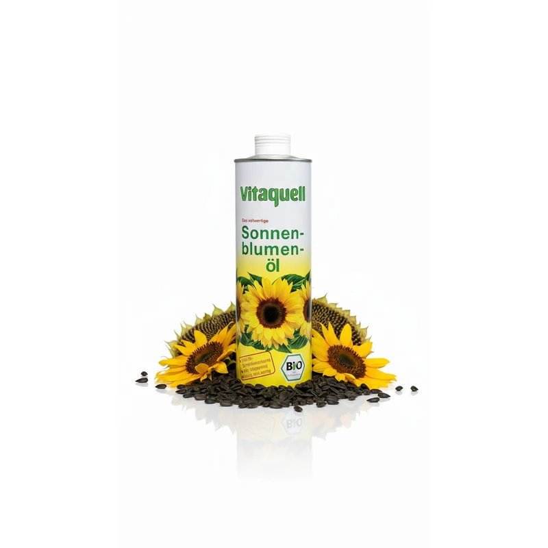 Vitaquell Bio Sonnenblumenöl, 750ml