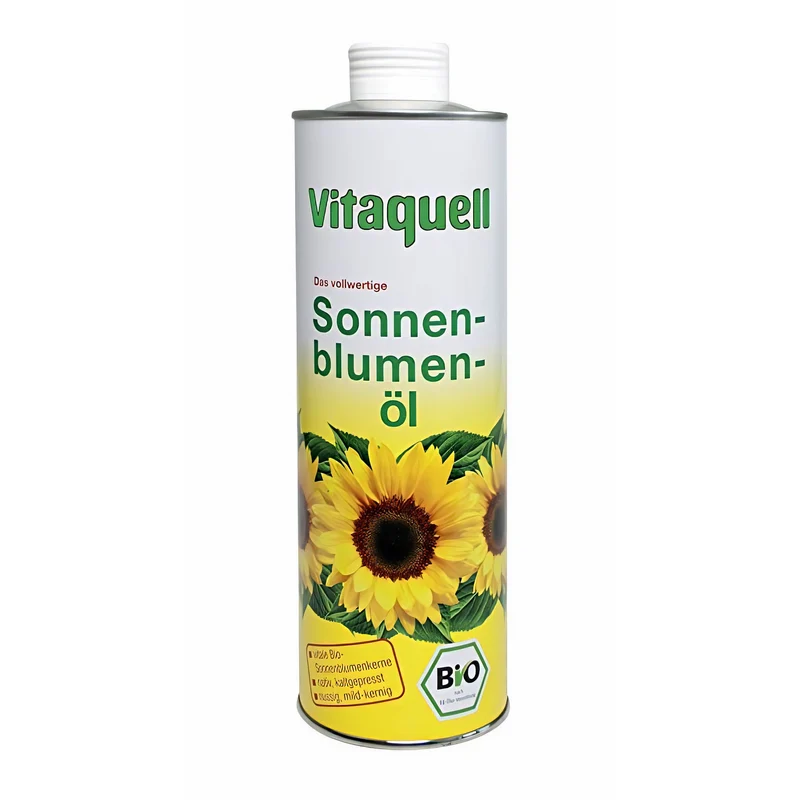Vitaquell Bio Sonnenblumenöl, 750ml