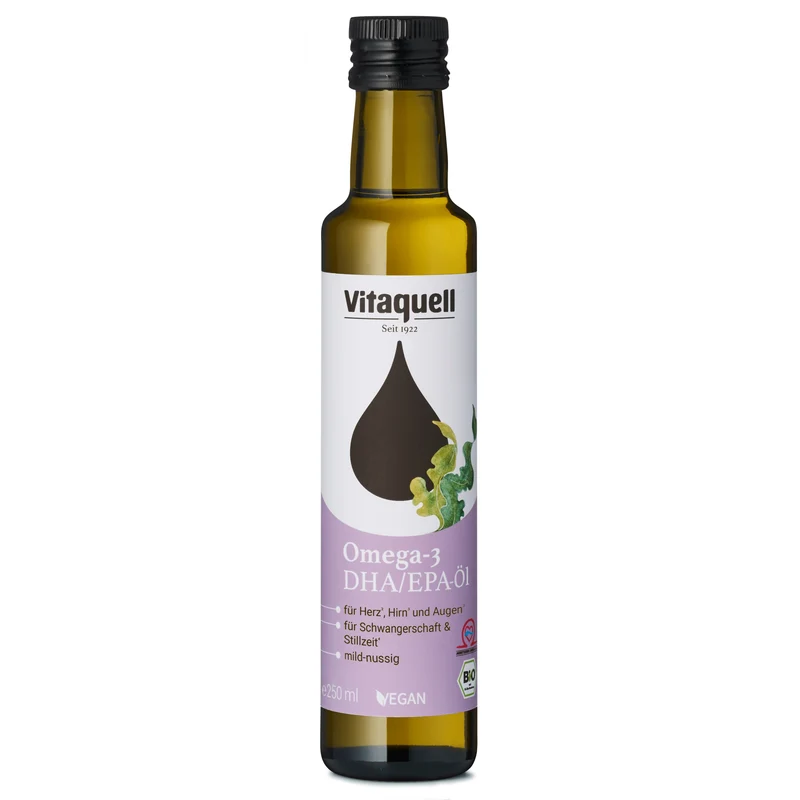 Bio Vitaquell Omega-3 DHA Öl 250 ml
