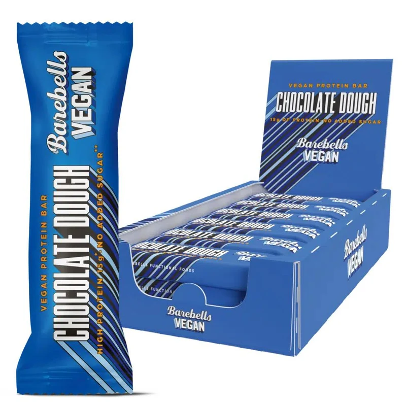 Vegan Protein Bar 12 x 55g Riegel von Barebells