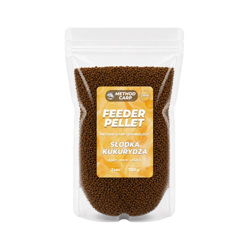 🎣 Pellet Method Carp Słodka Kukurydza 2 mm – 700 g