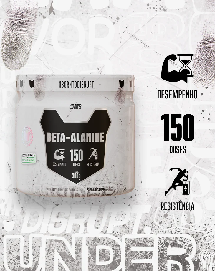 BETA ALANINA BORNTODISRUPT 300G - UNDER LABZ