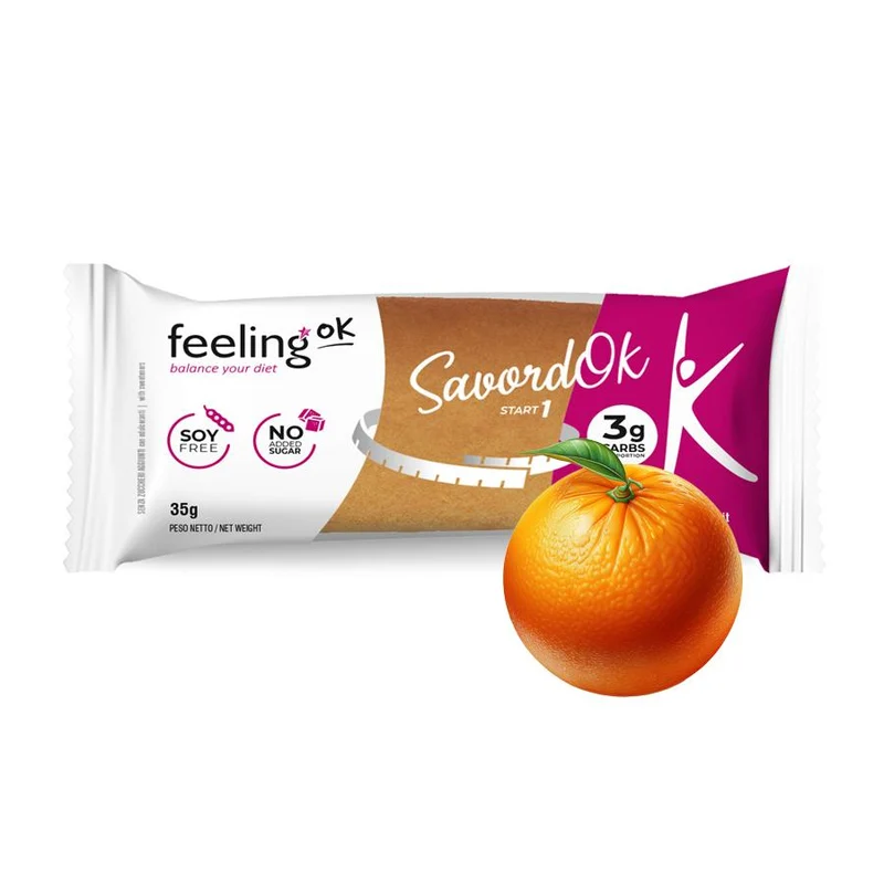 Protein Bisquit SavordOk Start 1 (32% Protein) 35g von Feeling OK