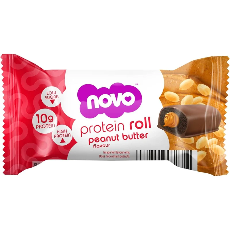 Protein Roll Bar 1 x 33g Riegel von Novo