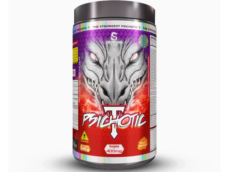 PRÉ TREINO PSICHOTIC T FRUIT ENERGY 245G - DEMONS LAB