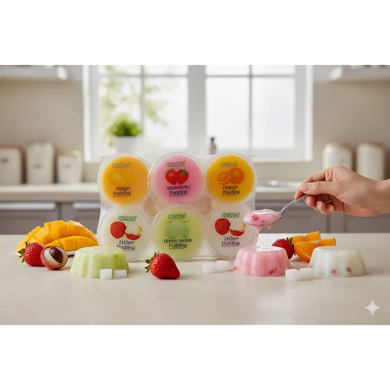 NANACO Pudding Fruchtgeschmack - 480g