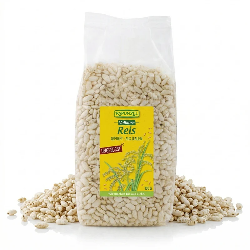 Rapunzel Bio Vollkorn Reis gepufft, 100g