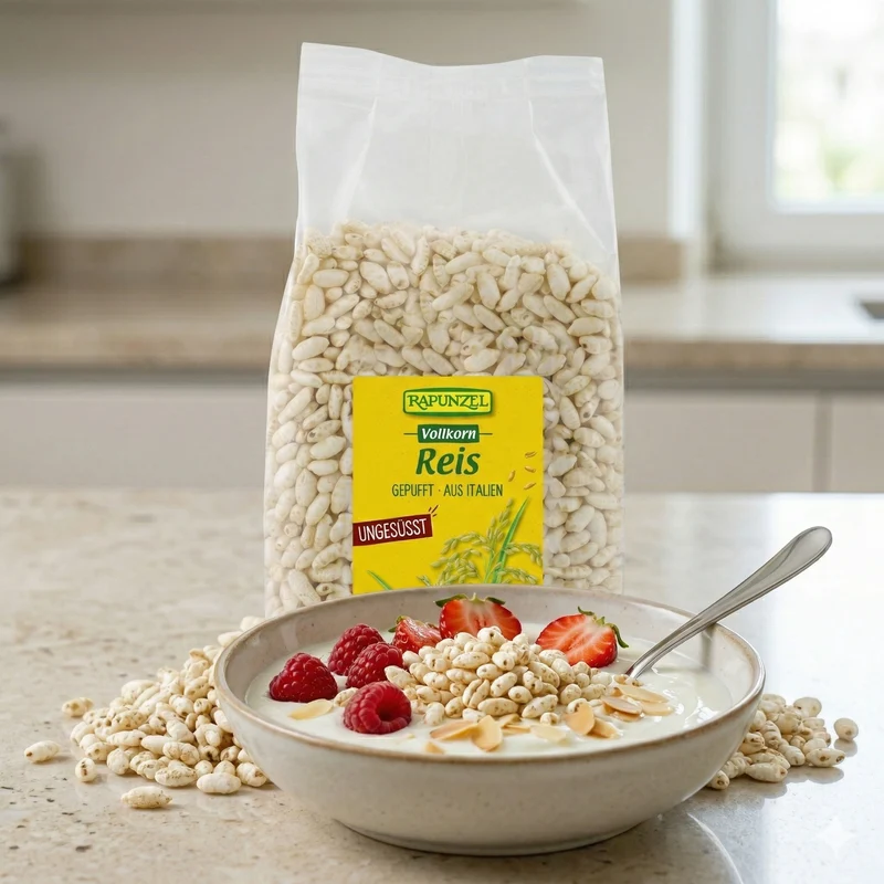 Rapunzel Bio Vollkorn Reis gepufft, 100g