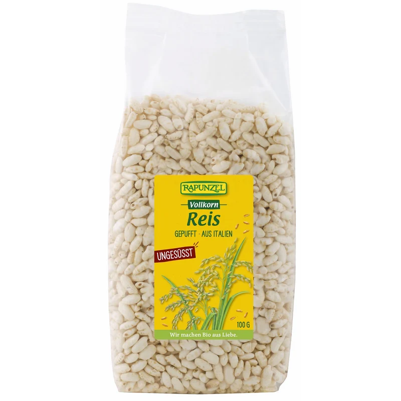 Rapunzel Bio Vollkorn Reis gepufft, 100g