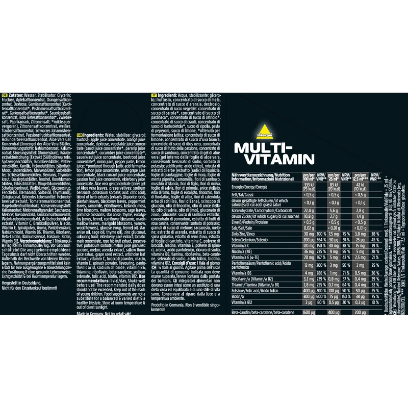 Inko Active Multivitamin Ampullen 20x 25ml