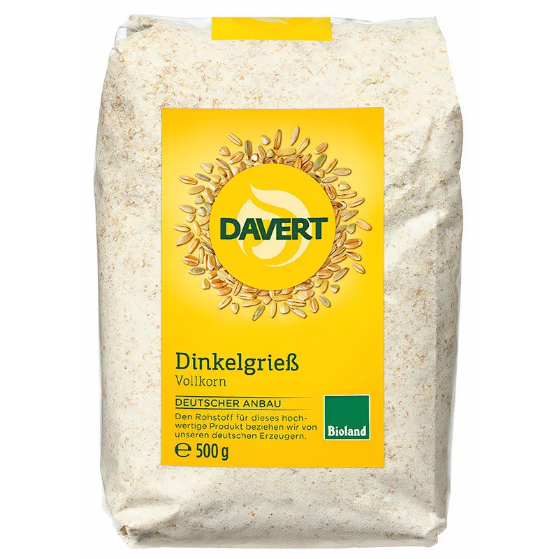 Davert Bio Dinkelgrieß, 500g