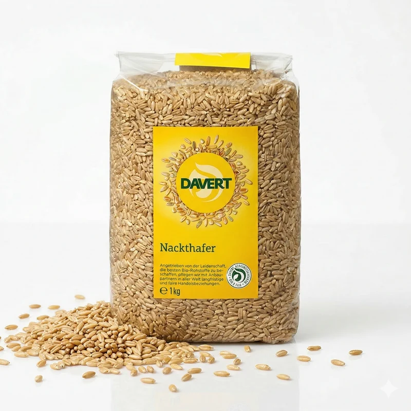 Davert Bio Nackthafer - 1 kg