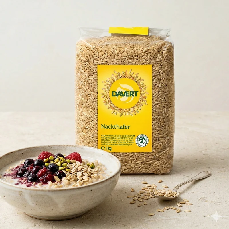 Davert Bio Nackthafer - 1 kg